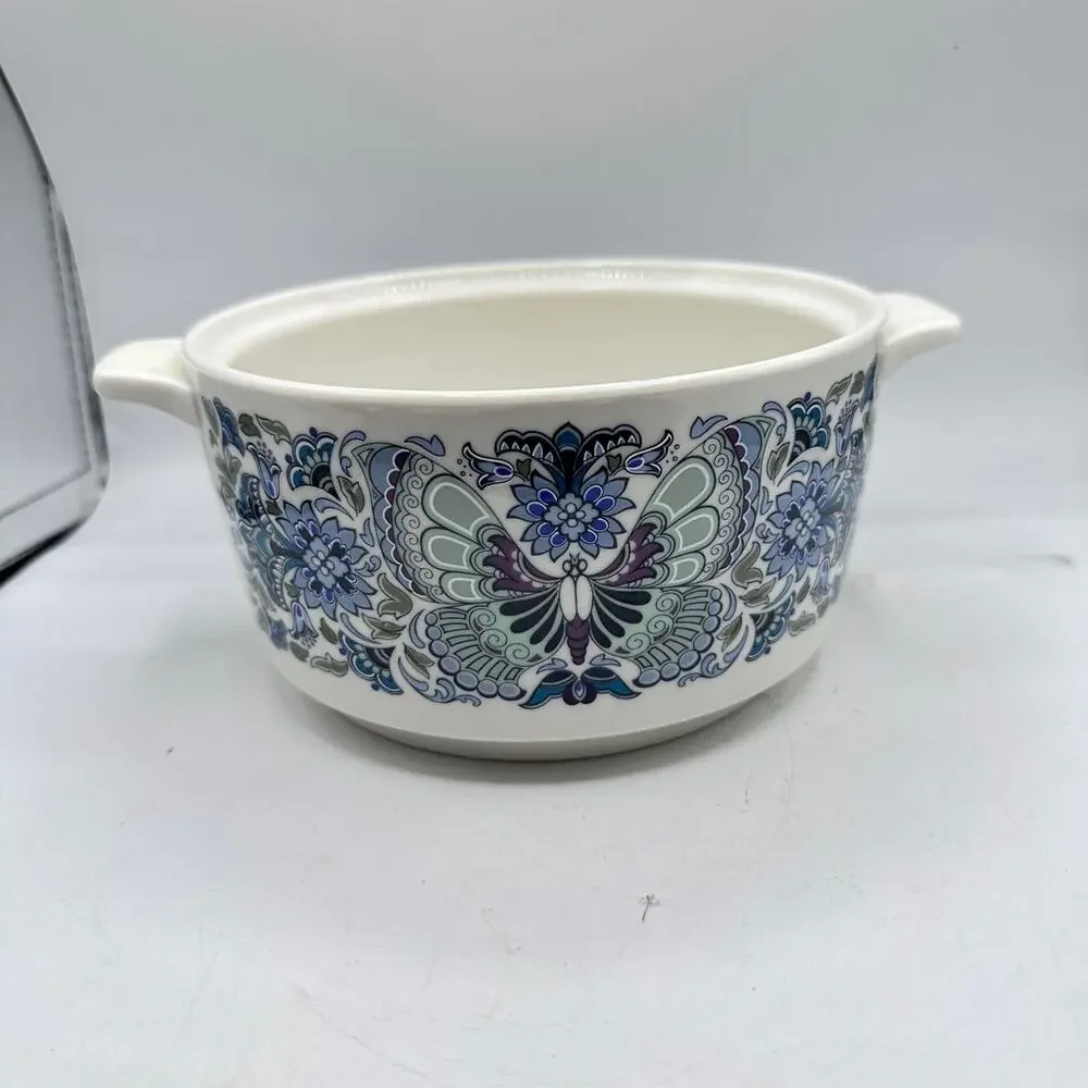 Vintage ATLANTIS by Royal Doulton Medium Casserole No Lid England 1970s